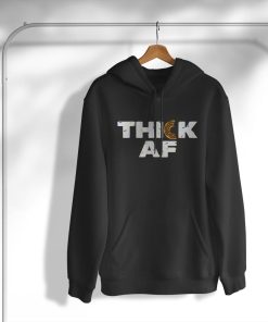 hoodie thick af funny donut fitness weightlifting IAgIf