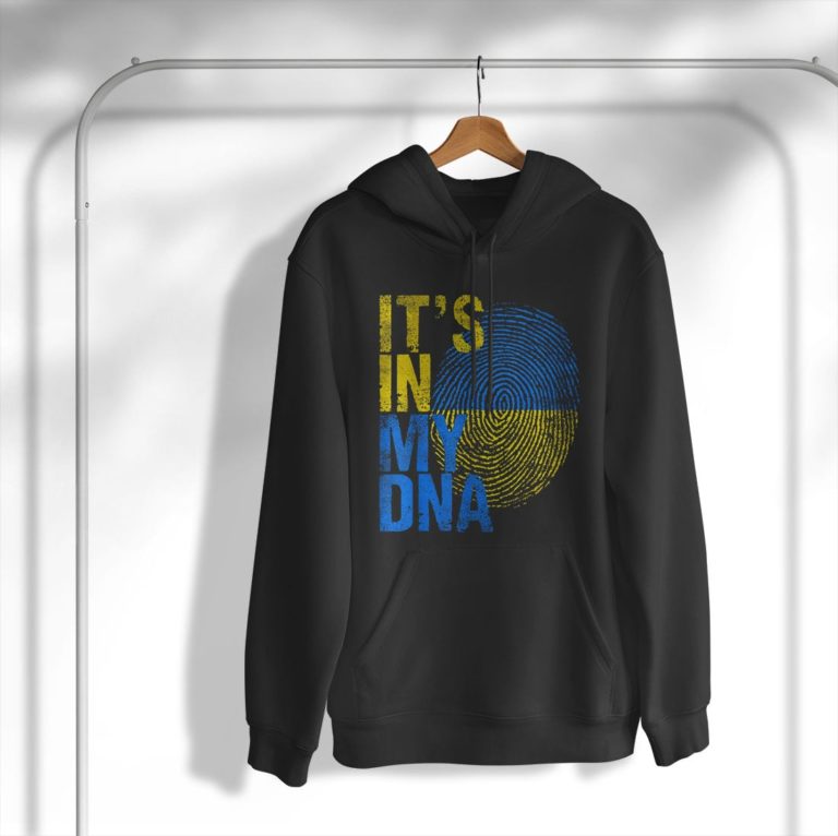 Ukraine It’s In My Dna Ukrainian Flag Vintage Ukraine Flag Shirt