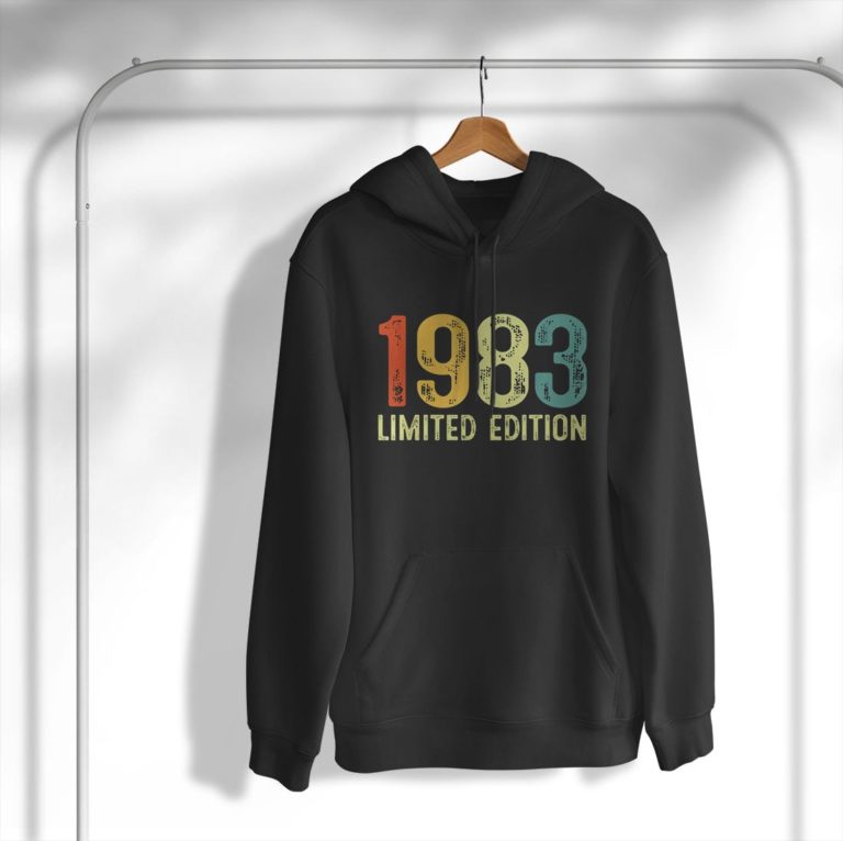 Vintage 1983 38 Anni Compleanno Uomo Donna Regalo Divertente Maglietta Shirt