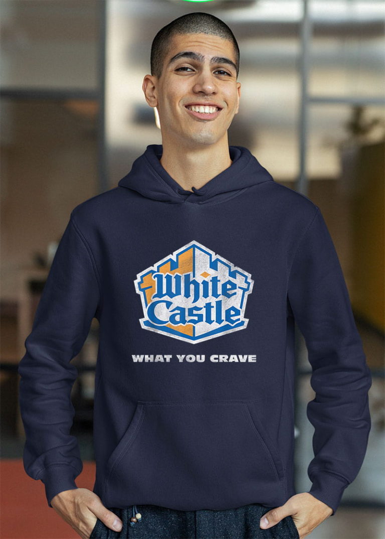 White Castle Distressed Logo Shirt