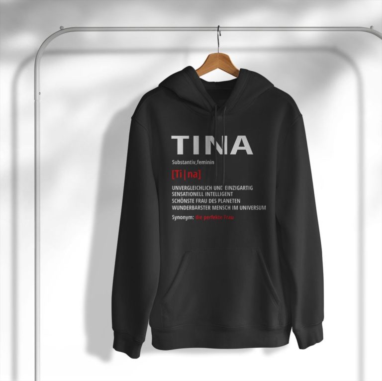 Women’s Tina First Name Gift Funny Slogan Shirt
