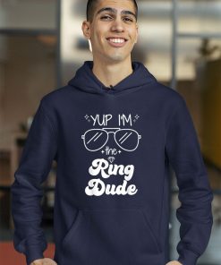 Yup I’m The Ring Dude Ring Bearer Funny Wedding Party Shirt