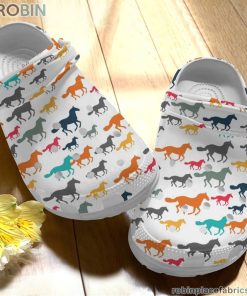 Horse Clog Horse Crocs Crocband Clog 3D Crocs Print Full