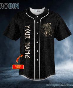 i dont suffer from insanity warrior viking custom baseball jersey 468 u8MiA