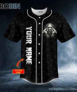 I’m Not An Infidel Wolves Viking Custom Baseball Jersey