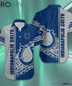 Indianapolis Colts – NFL Short Sleeve Button Down Hawaiian Shirt Indianapolis Colts – NFL Short Sleeve Button Down Hawaiian Shirt