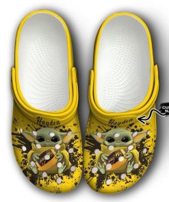 Iowa Hawkeyes Baby Yoda Crocs Clog Shoes