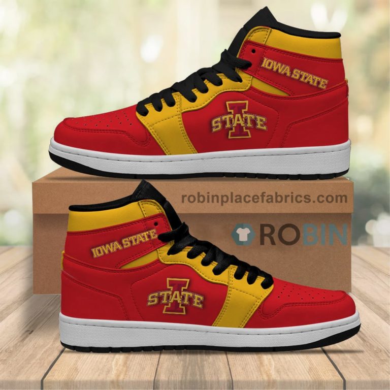 Iowa State Cyclones Sneakers Boots – NCAA Air Jordan 1