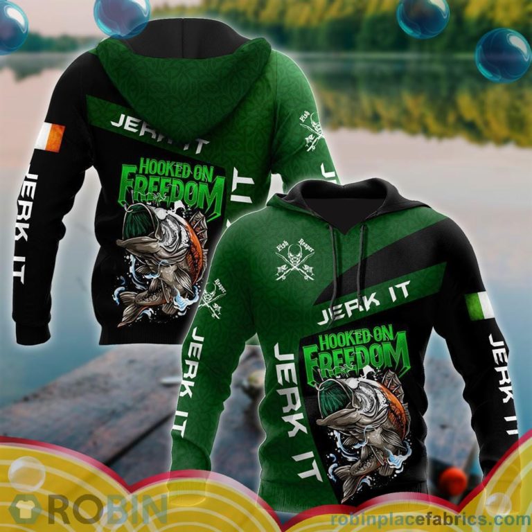 Ireland Fishing St.Patrick Day All Over Print – AOP Shirt