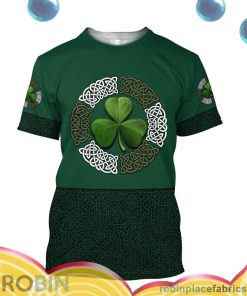 irish happy sant patricks day celtic all over print aop shirt t shirt HzHIP