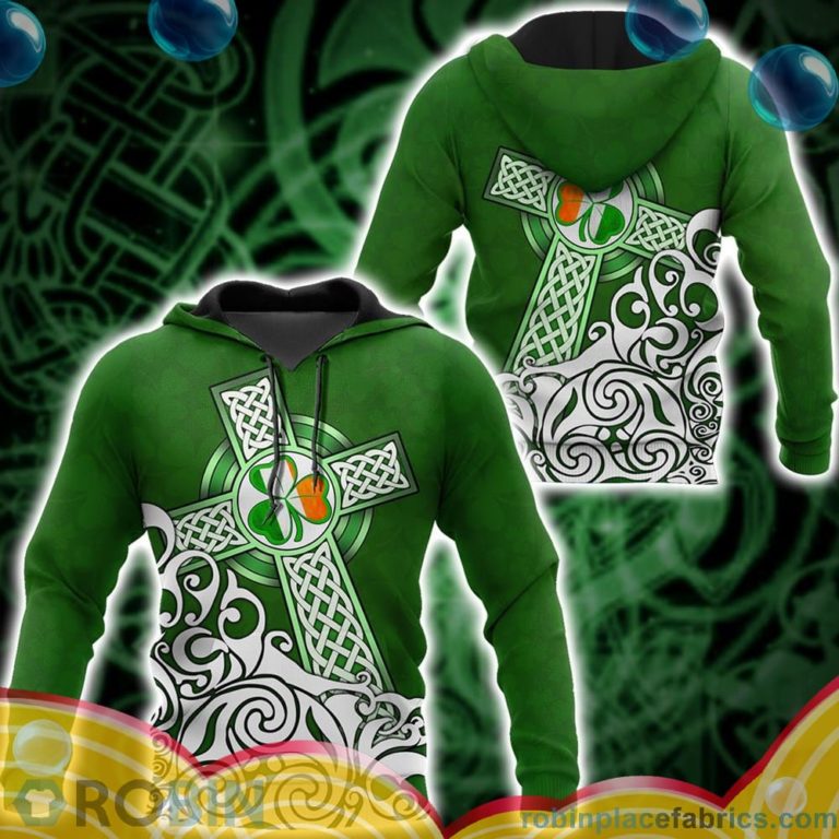 Irish Happy Sant Patrick’s Day Crocs Celtic All Over Print – AOP Shirt