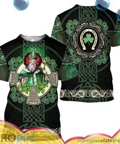 irish saint patrick day all over print aop shirt t shirt EPh0n
