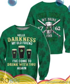 Irish Saint Patrick Day Dark Beer All Over Print – AOP Shirt