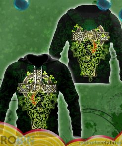 irish saint patrick dragon crocs day all over print aop shirt hoodie mNHCB