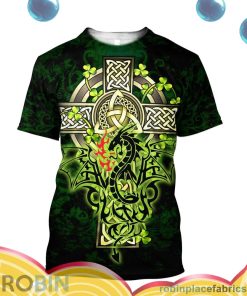irish saint patrick dragon crocs day all over print aop shirt t shirt pXOhl