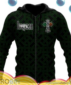 irish st.patrick day all over print aop shirt zip hoodie yzsdv