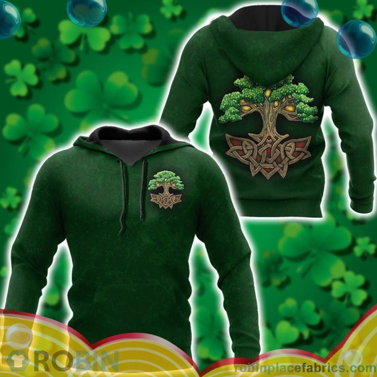 Irish St.Patrick Day Irirh Tree All Over Print – AOP Shirt