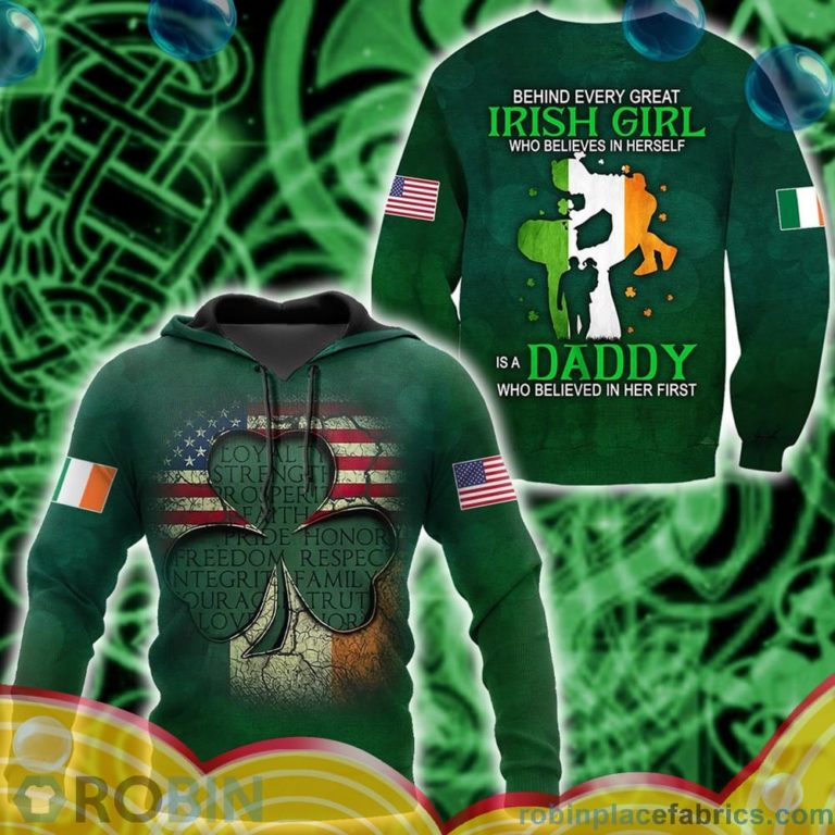Irish St.Patrick Day Irish Girl All Over Print – AOP Shirt