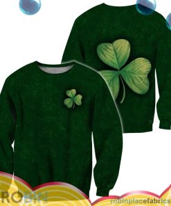 Irish St.Patrick Day Irish Shamrock Leaf All Over Print – AOP Shirt