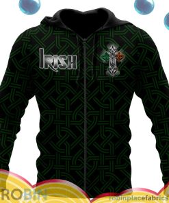 irish st.patrick irish rebels day all over print aop shirt zip hoodie SXUOR