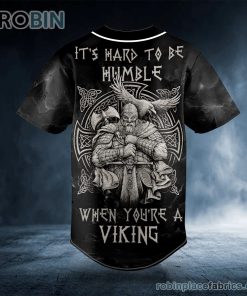 its hard to be humble viking custom baseball jersey 275 yjly8