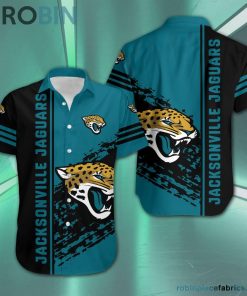 Jacksonville Jaguars – NFL Short Sleeve Button Down Hawaiian Shirt