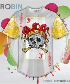 joker card crossbone skull baseball jersey rb2338127 DMOtE