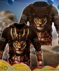 king lion amor all over print aop shirt hoodie n6u49