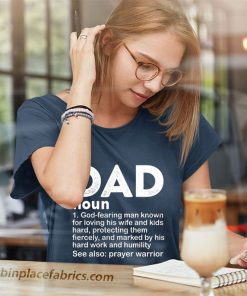 ladies t shirt christian dad definition fathers day dad Oen9R