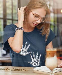 ladies t shirt hello and goodbye academy daily greetings humor vintage EgGSR