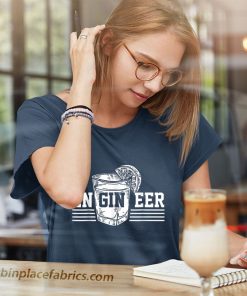 ladies t shirt ingegnere gin alcool professione ingegneria regalo YfpjU