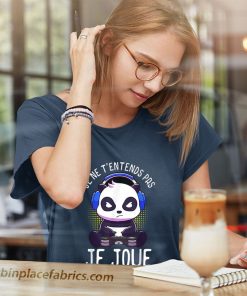 ladies t shirt panda de gaming homme garC3A7on gamer cadeaux homme N6boD