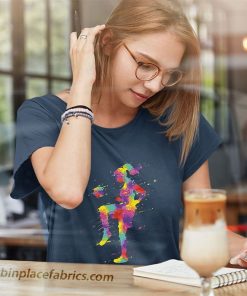 ladies t shirt soccer girl z0SVZ