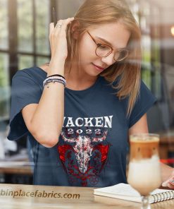 ladies t shirt wacken open air the number PdtZt