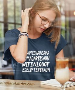 ladies t shirt wenomechainsama dank meme viral quote trendy summer anthem DK1XH