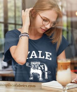 ladies t shirt yale university handsome dan bulldog college mascot YsxaM