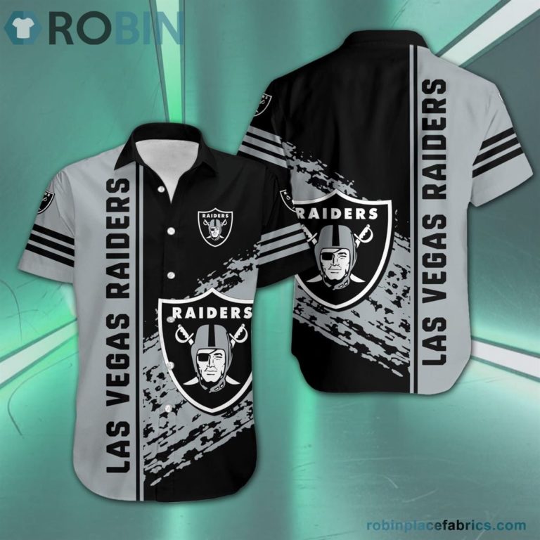 Las Vegas Raiders – NFL Short Sleeve Button Down Hawaiian Shirt