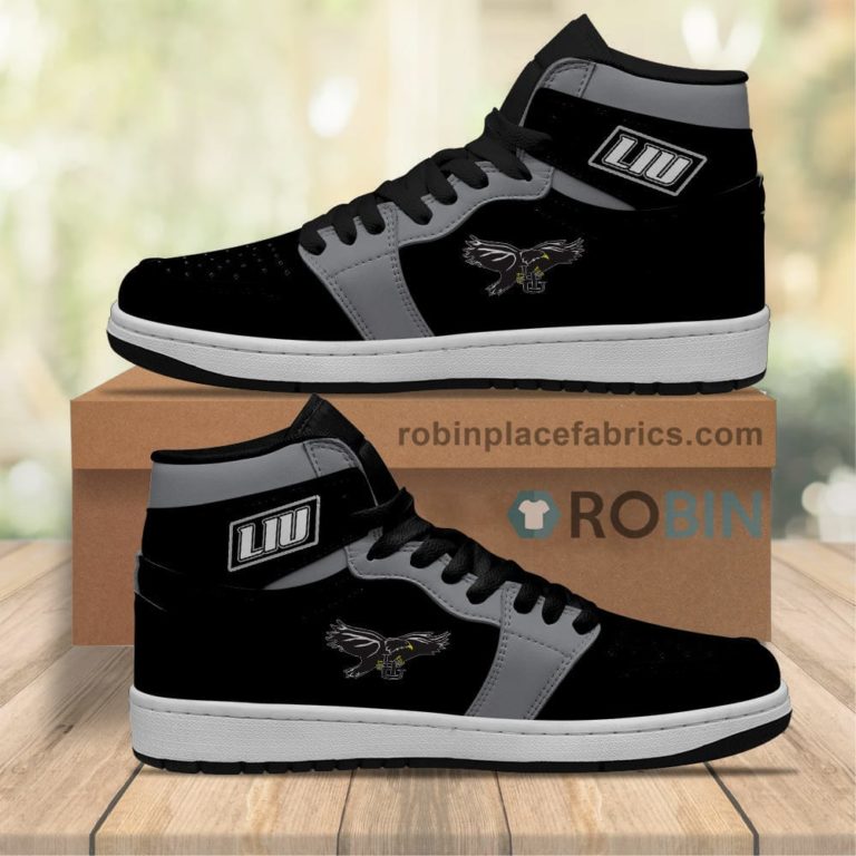 LIU Brooklyn Blackbirds Sneakers Boots – NCAA Air Jordan 1