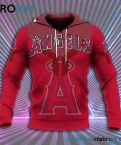 los angeles angels all over print 3d hoodie drinking style mlb 35 T6noC