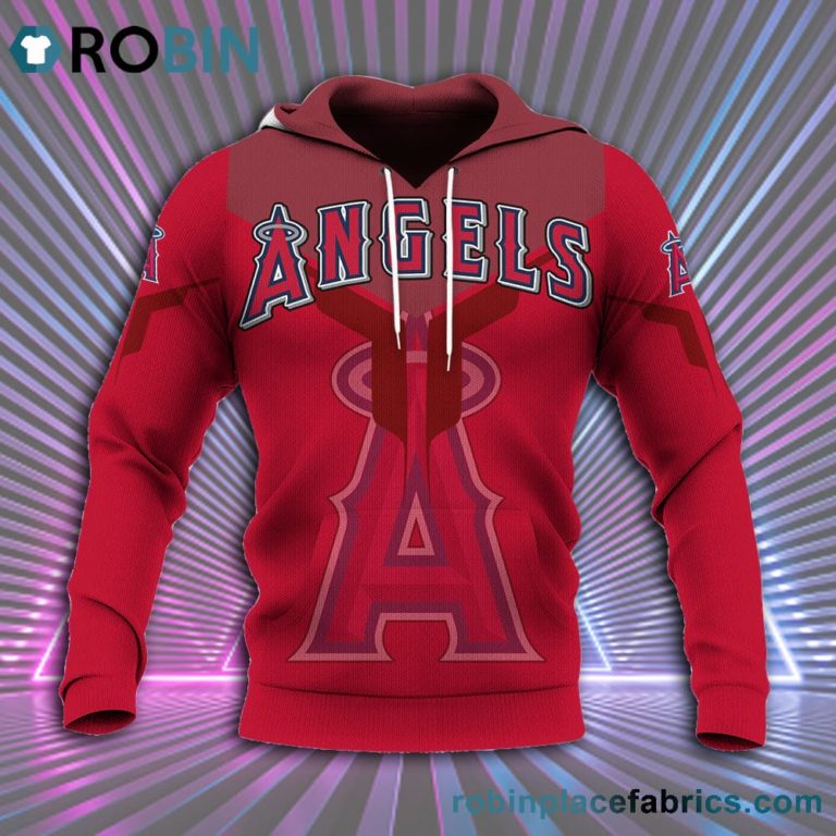 Los Angeles Angels All Over Print 3D Hoodie Drinking Style – MLB