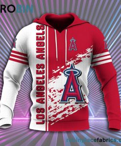 los angeles angels all over print 3d hoodie quarter style mlb 34 NPqxb