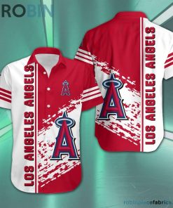 Los Angeles Angels – MLB Short Sleeve Button Down Hawaiian Shirt