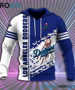 los angeles dodgers all over print 3d hoodie quarter style mlb 32 dWVXM