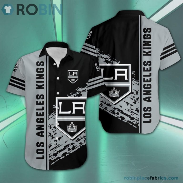 Los Angeles Kings – NHL Short Sleeve Button Down Hawaiian Shirt
