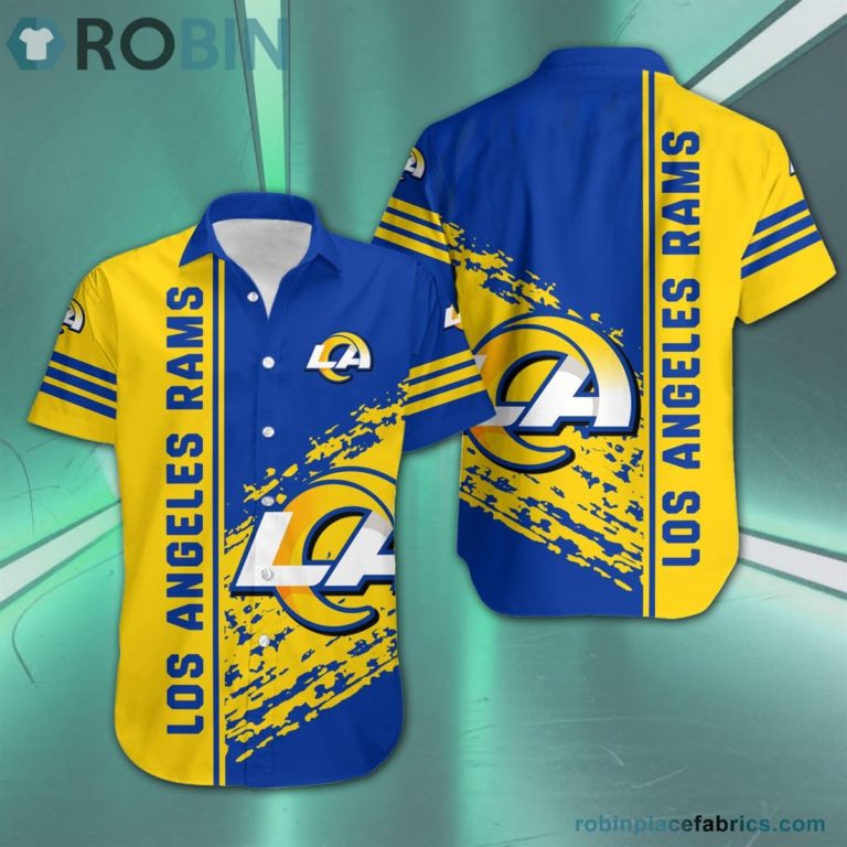 Los Angeles Rams – NFL Short Sleeve Button Down Hawaiian Shirt