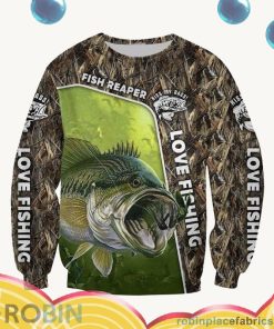 Love Fishing Camo All Over Print – AOP Shirt