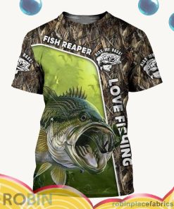 love fishing camo all over print aop shirt t shirt iE2n5