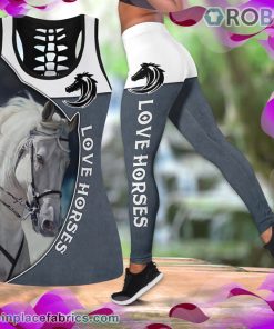 Love Horse #8 Tank Top Legging Set