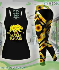 Mama Bear Tank Top Legging Set