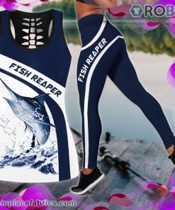 Marlin Fishing Tank Top Legging Set